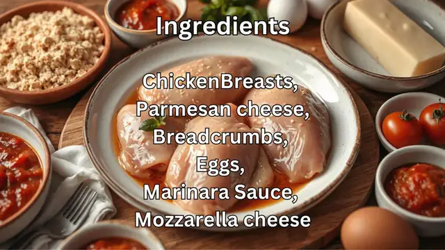 Video thumbnail for  Air Fryer Chicken Parmesan