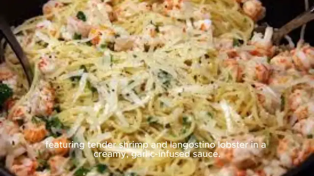 Video thumbnail for Shrimp and Langostino Lobster Linguine
