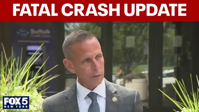 Video thumbnail for Suffolk police update on Nesconset fatal crash