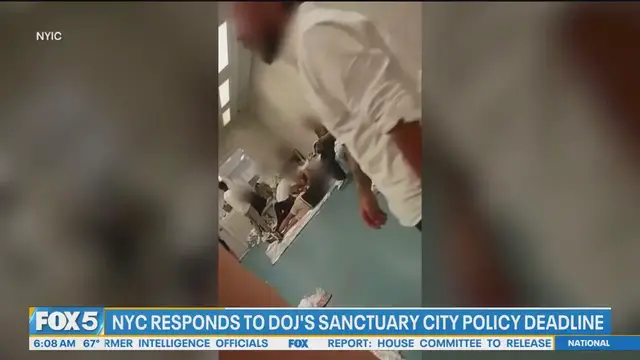 'Video thumbnail for NYC fights back over sanctuary city deadline'
