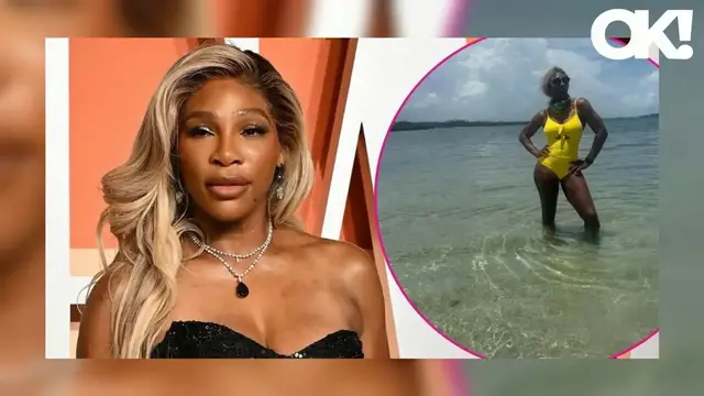 'Video thumbnail for Serena Williams Flaunts 31-Pound Weight Loss in Yellow Swimsuit After Revealing Use of GLP-1 Drug: Photos'
