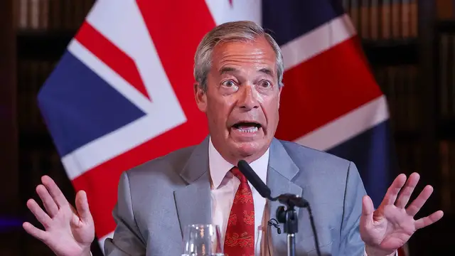 Video thumbnail for Nigel Farage vows to deport foreign criminals from UK prisons