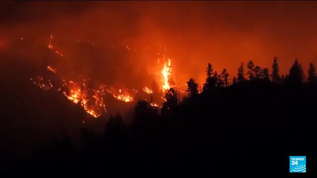 Video thumbnail for Canada: Octogenarian is first killed in British Columbia wildfire
