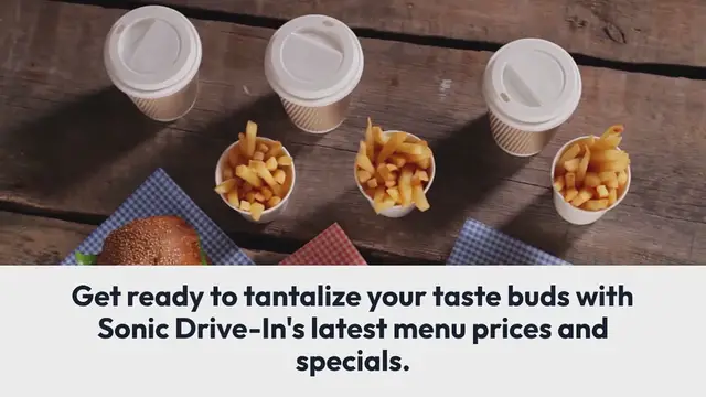 'Video thumbnail for Sonic Menu with Prices & Specials'