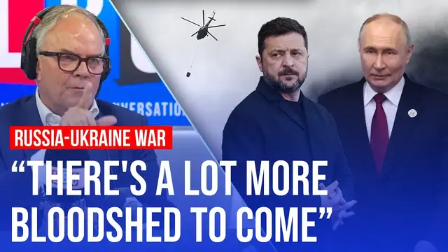 Video thumbnail for 'If Ukraine burns, your Moscow will burn': Zelenskyy's stark warning to Putin