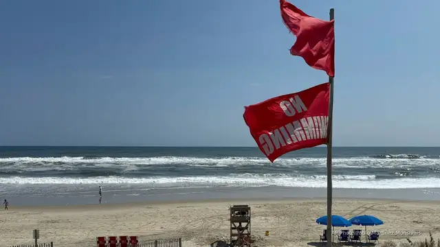 Video thumbnail for Hurricane Erin churns offshore, Noem paints border wall black: Unbiased Updates, Aug. 20, 2025