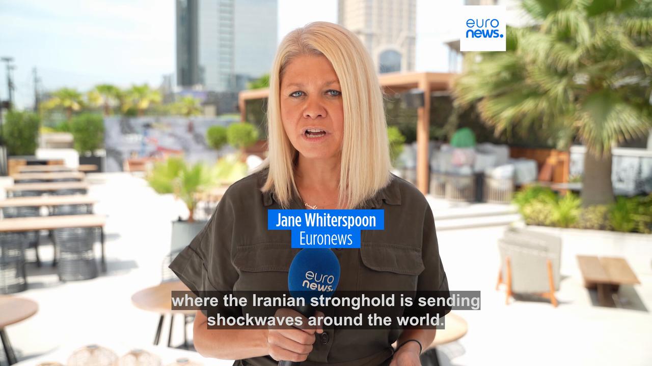 Video thumbnail for Iran unleashes intense waves of strikes across Gulf as Hormuz crisis deepens