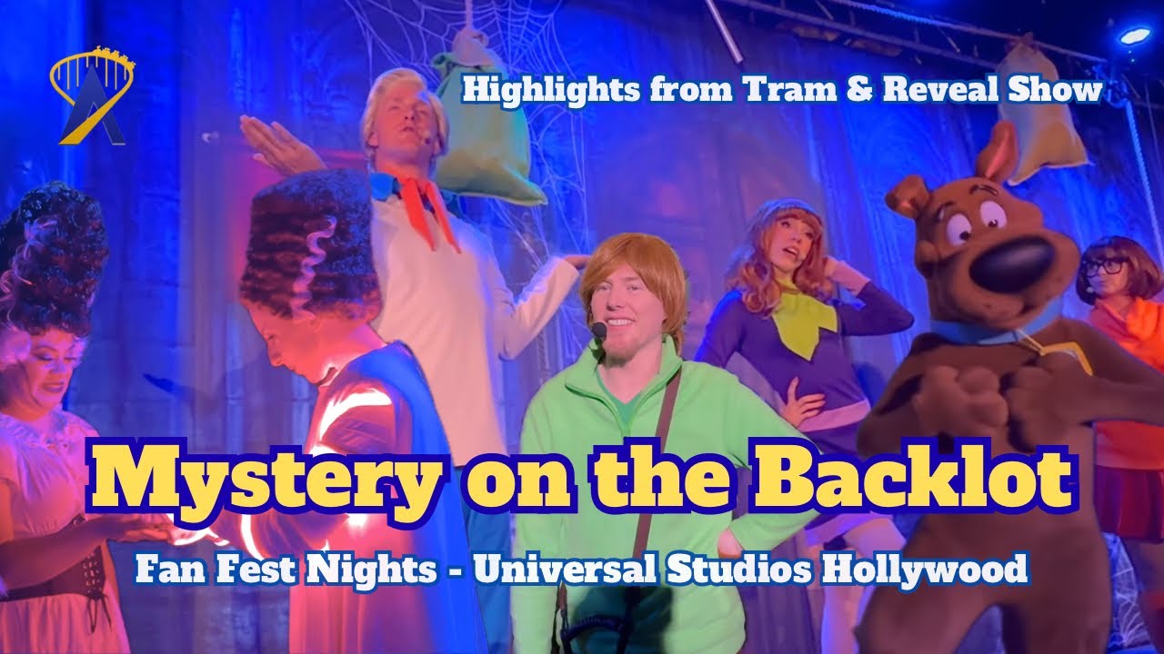 Video thumbnail for Scooby-Doo Mystery on the Backlot Full Experience Highlights - Fan Fest Nights, Universal Studios