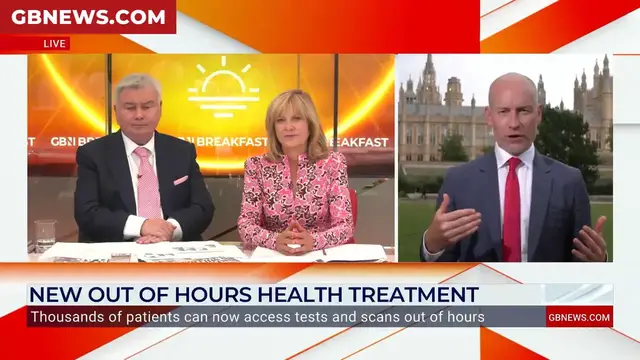 'Video thumbnail for Labour is moving to a completely 'digital NHS', Care Minister tells GB News'
