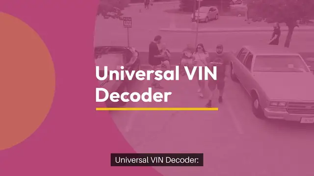 'Video thumbnail for Universal VIN Decoder - Decode This VIN Decoder'