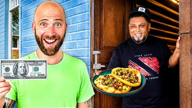 Video thumbnail for Asking Strangers in Miami to Cook for Me in Their Home!!