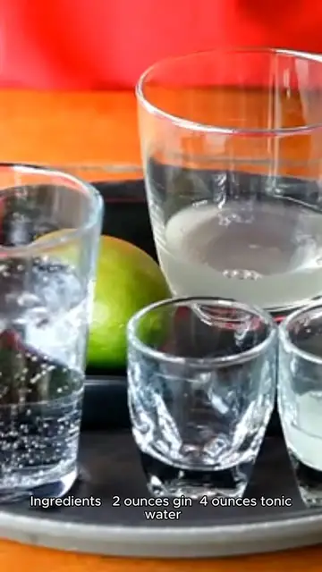 Video thumbnail for gin and tonic recipe