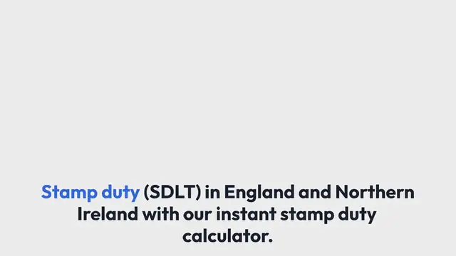 'Video thumbnail for Latest Updated Stamp Duty Calculations'