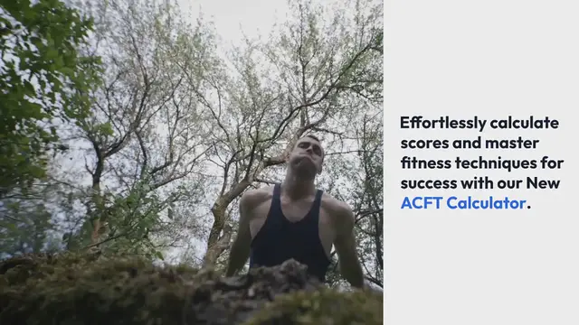 'Video thumbnail for Calculate Your ACFT (ArmyCombat Fitness Test) Score'