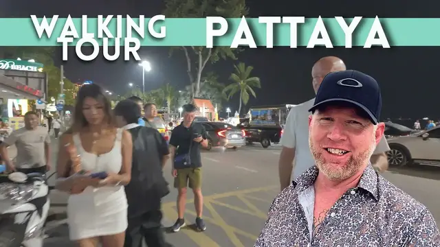 'Video thumbnail for Pattaya Thailand Walking Tour Vlog 2025 4K'