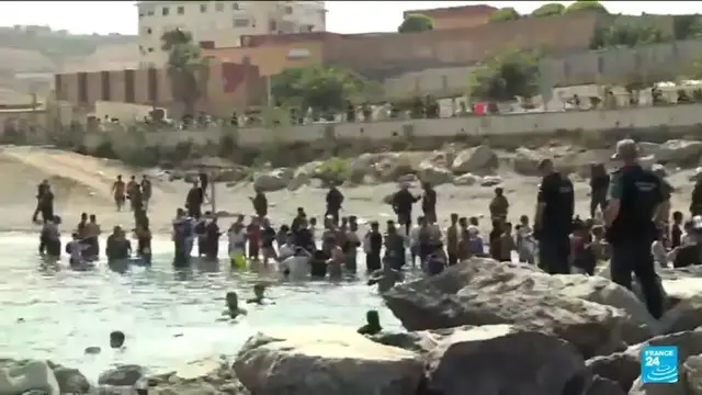Video thumbnail for Ceuta: What triggered mass migrant crossing?