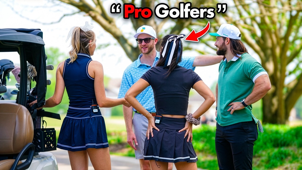 Video thumbnail for Two Golf Girls Called us out...