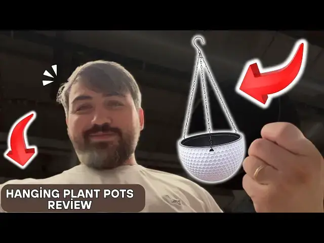 Video thumbnail for Hanging Plant Pots Review: Elevate Your Home Decor!