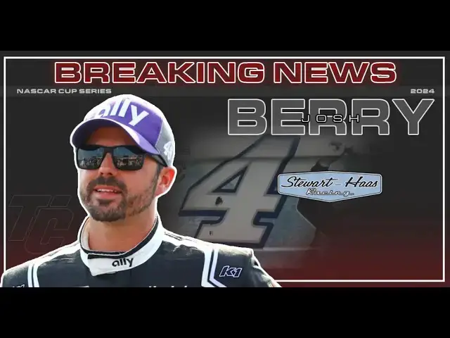Video thumbnail for Josh Berry Named as 2024 Driver of No. 4 Stewart-Haas Racing NASCAR Cup Entry