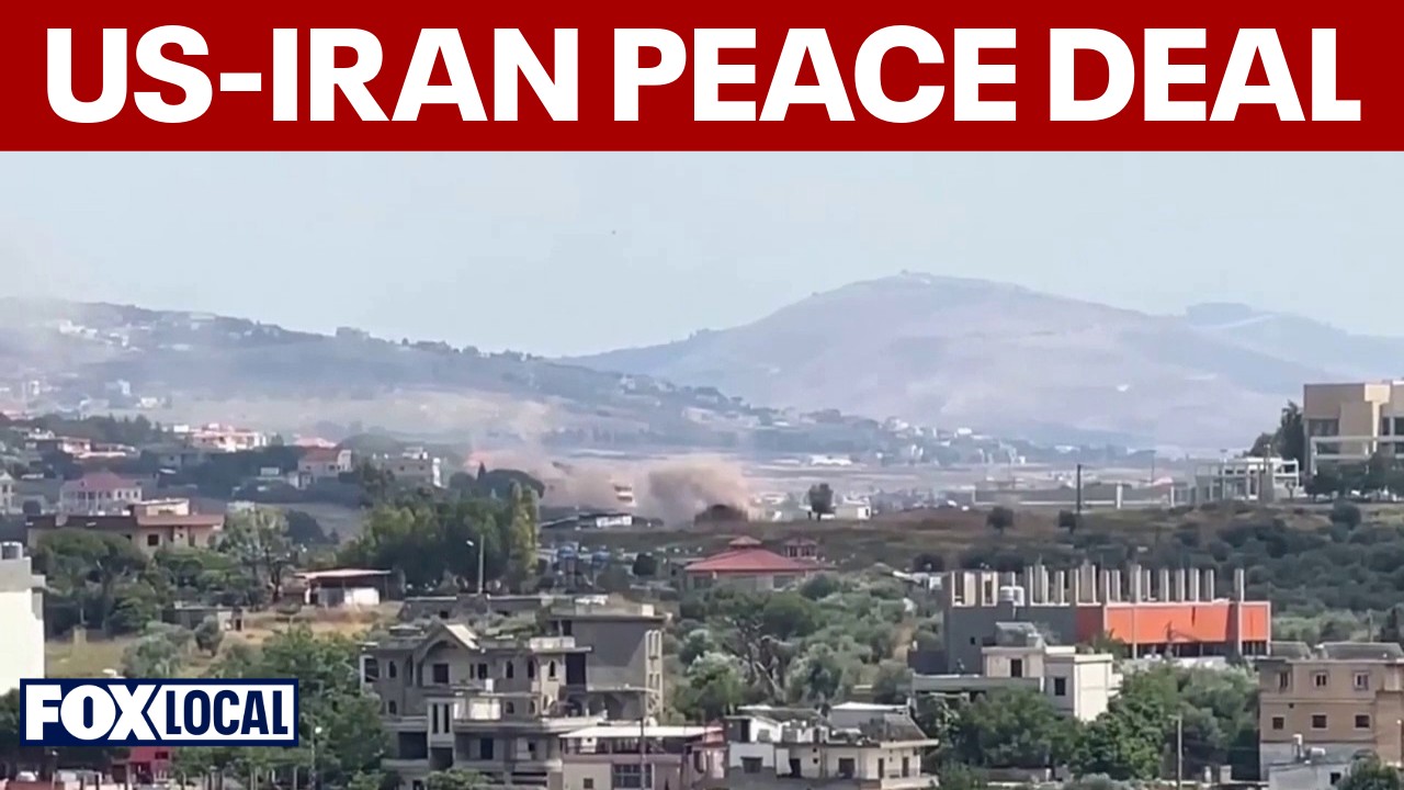 Video thumbnail for Trump says US and Iran reach deal to end war