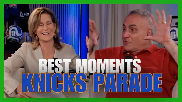 Video thumbnail for Best moments  covering the Knicks Parade of Champions