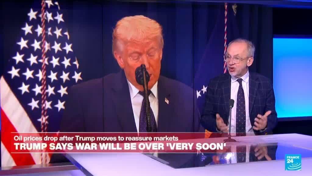 Video thumbnail for Trump's mixed messages on Iran: 'Still unclear what US wants to achieve'