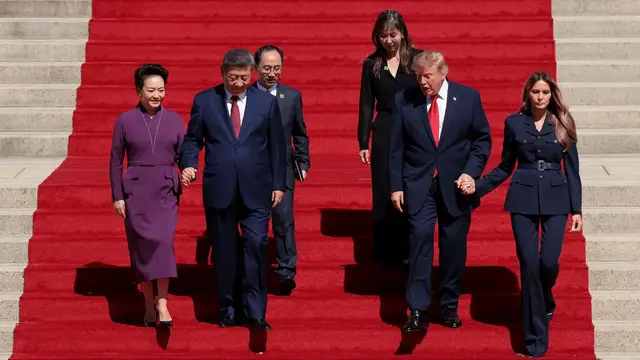 Video thumbnail for Trump and Xi extend trade truce to January after high-profile Washington visit