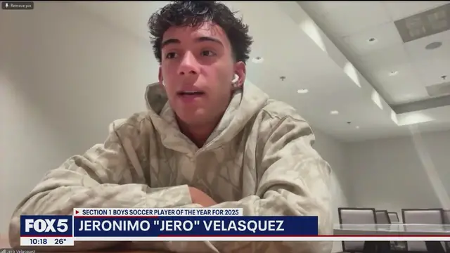 Video thumbnail for New Rochelle senior named NY state soccer player of the year