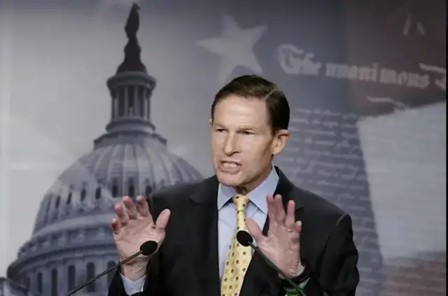 Video thumbnail for Sen. Blumenthal accuses Trump administration of lowballing Iran war costs, causalities