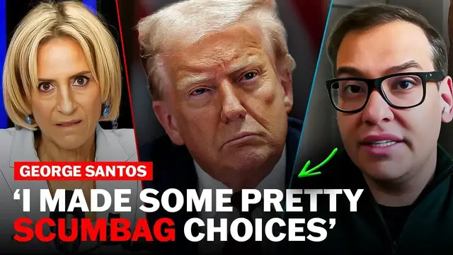 Video thumbnail for Exclusive: George Santos on Trump's get out of jail free pass