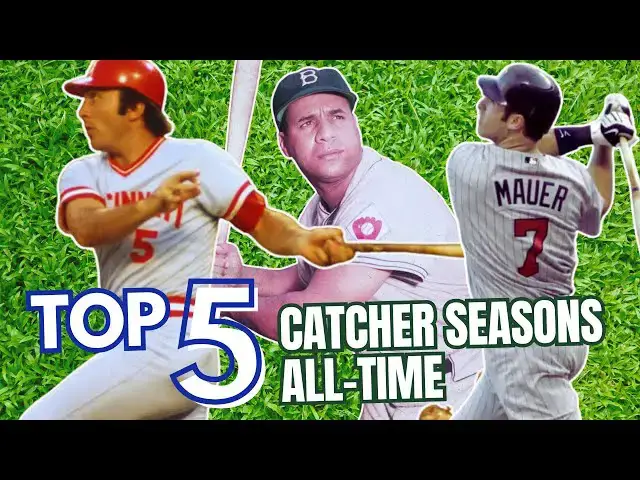 'Video thumbnail for Top 5 Greatest Catcher Seasons in MLB History | Bench, Piazza, Campanella: Cal Raleigh's Explosion'