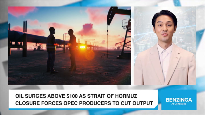 Video thumbnail for Oil Surges Above $100