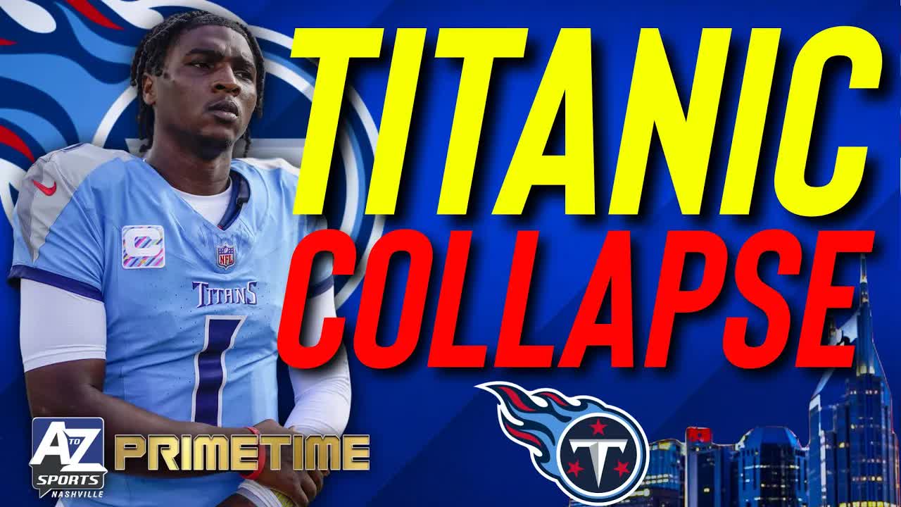 Video thumbnail for a to z sports nashville: titans' collapse vs patriots: cam ward's turnovers, coaching issues, and future concerns