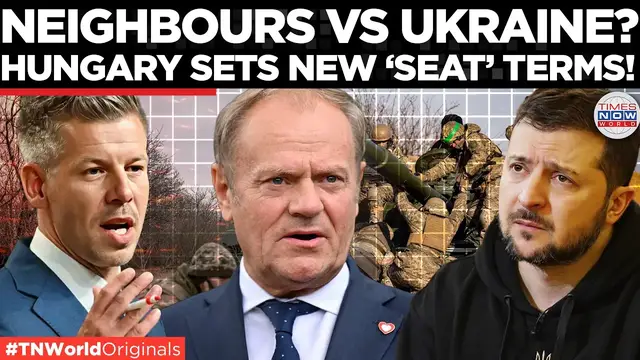 Video thumbnail for Hungary Slows Zel's EU Bid? Magyar Forces Last-Minute Change At EU Summit | Times Now World