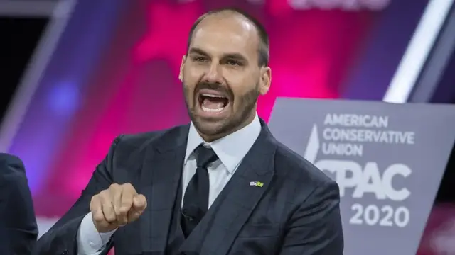 Video thumbnail for Brazil Supreme Court sentences Bolsonaro's son over US lobbying