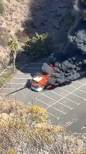 Video thumbnail for Bus am Palmitos Park ausgebrannt