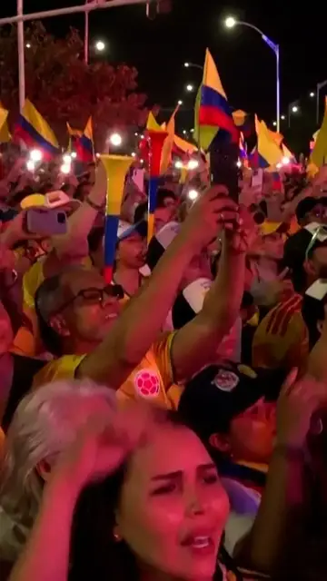 Video thumbnail for Colombia’s far-right president-elect celebrates narrow victory