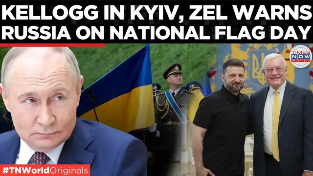 'Video thumbnail for Kellogg in Kyiv: U.S. Envoy Discusses Postwar Security Guarantees? | Times Now World'