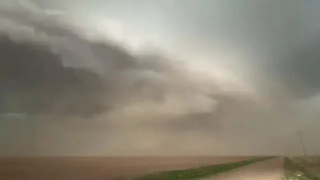 Video thumbnail for US: Possible Haboob Spotted East of Boise City, OK.