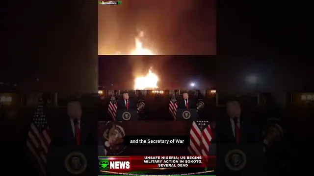 Video thumbnail for Unsafe Nigeria; US Begins Military Action In Sokoto, Several Dead
