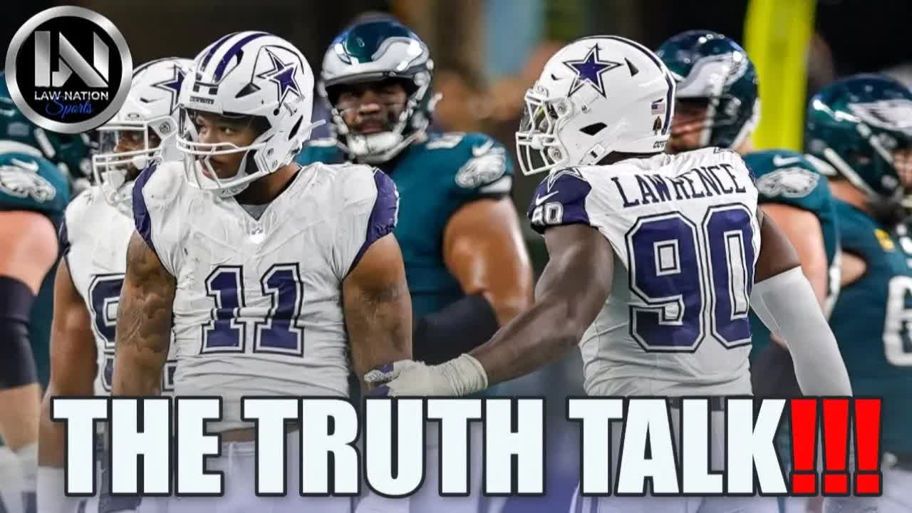 Video thumbnail for Law Nation Sports: cowboys roster cuts, micah parsons advice & jerry jones negotiation!