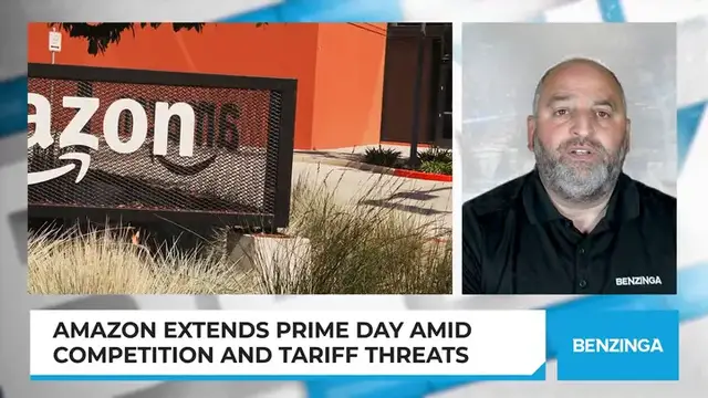 Video thumbnail for Amazon Extends Prime Day Amid Competition And Tariff Threats