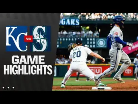 'Video thumbnail for Kansas City Royals at Seattle Mariners Full-Game Highlights! | 07/01/2025'