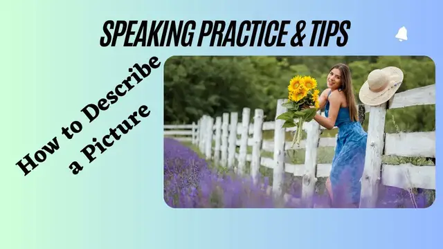 Video thumbnail for How to Describe a Picture in English