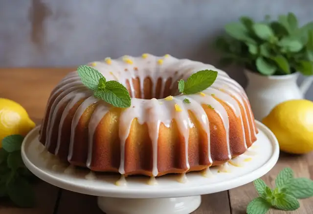 Video thumbnail for Lemon Bundt Cake Recipe