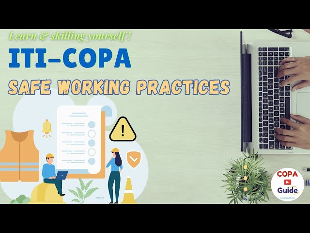 Video thumbnail for ITI COPA 👷 Safe Working Practice Tutorial Hindi Video #iticopa #safetytips #safetysigns 🚨📢🔔⚠️
