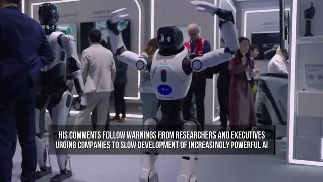 Video thumbnail for Nvidia CEO Rejects AI Extinction Warnings as “Doomsday Narratives”.
