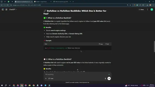 Video thumbnail for Do follow Backlink VS Nonflow Link in SEO