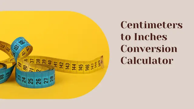 Video thumbnail for cm to Inches conversion centimeters to inch calculator