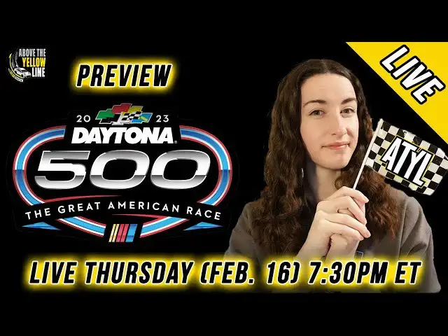 Video thumbnail for Let's Chat [LIVE]: 2023 / Daytona 500 Preview